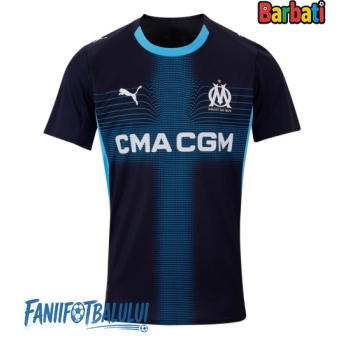 Olympique de Marseille Tricou Fotbal Replică 2025-26 Barbati Deplasare
